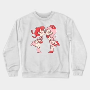 Sometimes I Kiss Cowgirls Crewneck Sweatshirt